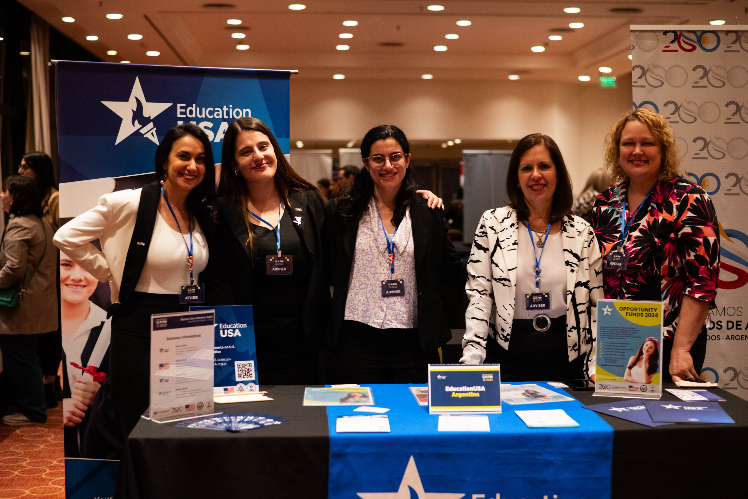 Argentina Advisers at booth